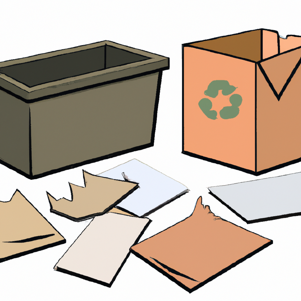 ¿Qué son los residuos de papel y cartón?